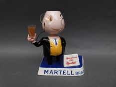 Martell ceramic bar match holder figure