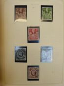 A collection of mainly mint GB stamps in a Simplex album, George V to QEII,