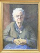 Therese Honey portrait of an elderly lady,