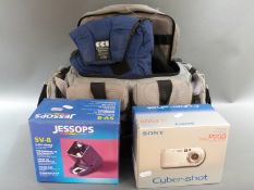 Canon AE-1 program SLR camera with 50mm 1:1.8 and 28 1:2.