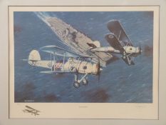 Ivor Berrymann signed limited edition print 'Sea Wings' 9/100