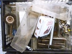 A large quantity of tools, fixings, drills,