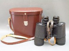 A cased pair of Carl Zeiss Jena Binoctem 7 x 50 binoculars