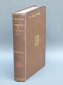 William Morris/Merton Abbey History of the Conquest of Peru,