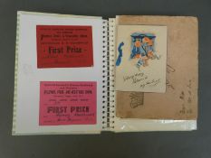 Approximately 50 c1900/WWI postcards, silks and photographs, includes colonial India, bear baiting,