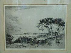Two etchings by A.E.Howarth R.