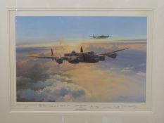 Robert Taylor signed limited edition print 'Cloud Companions' 953/1250,