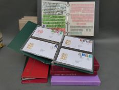 A collection of mainly GB and Commonwealth stamps in albums and stockbooks,