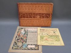 Walter Crane Painting Book (c1900) untouched in original wrappers with Theo Marzials Pan Pipes 1883