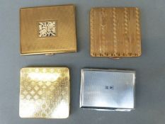 Twelve compacts including Mascot, Kigan, Avon, Helena, Rubinstein, Coty,