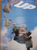 Four cinema advertising film posters to include 'Up', 'G Force',