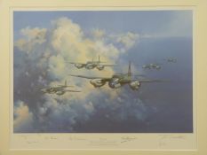 Frank Wooton signed limited edition print 'Mosquito' 770/850 together with Certificate of