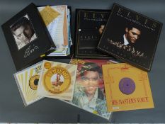 Elvis Presley vinyl records including Royal Philharmonic & Sun records,
