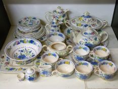 A collection of Masons Regency dinner and tea ware including tureen, teapot, coffee pot,