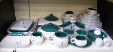 Denby Greenwheat dinner and tea service,