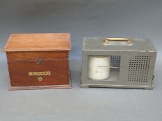 A Short & Mason thermograph and a BBC Gecophone
