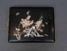 A circa 1920s Shibayama and lacquer Carte Visite photograph album