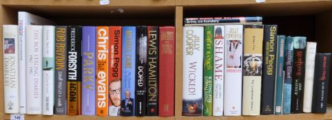 A collection of signed autobiographies & modern firsts, including Michael Caine, Lewis Hamilton,