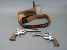A pair of Colt replica .
