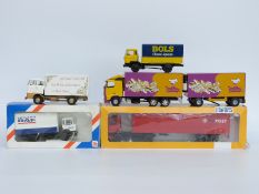 Five Lion Toys 1:50 scale diecast model lorries,