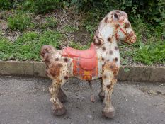 Tri-ang pressed metal pedal horse,