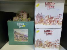 A limited edition green boxed large Lilliput Lane Scotney Castle Garden no.