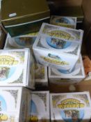 A collection of miscellaneous largely boxed model cottages by Fraser Creations Memory Lane,