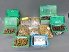 A large collection of wads