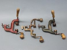 Three cartridge re-loading tools,