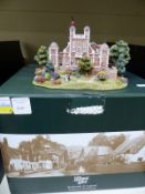 Limited edition boxed large Lilliput Lane 'The Old Royal Observatory' with certificate no.
