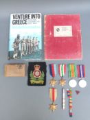 A set of five WWII medals awarded to Trevor H Portlock comprising 1939-45 medal, defence medal,