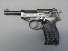 Walther P38 replica pistol in Walther box.