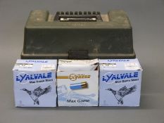 Sixty-six 12 bore shotgun cartridges.