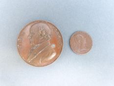 Frances II Holy Roman Emperor commemorative token for visiting the battle lines in the Netherlands