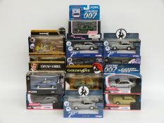 Twenty Corgi James Bond 007 diecast model cars including 40th anniversary editions,