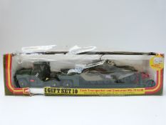 Corgi Toys diecast model gift set 10, Tank Transporter and Centurion Mk.
