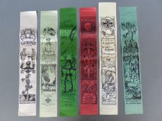 Six Vivat WWI German propaganda silks including Gallipoli