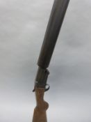 Pedretti Gunsport Hushpower 12 bore single barrelled sound moderated shotgun with engraved