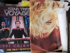 A collection of ephemera comprising comics including Bruce Lee No 2, cigarette cards, James Bond,