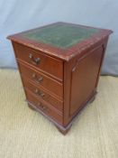 A reproduction style two drawer filing cabinet,