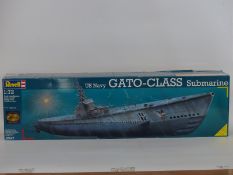 Revell 1:72 scale model military submarine US Navy Gato - Class 05047,