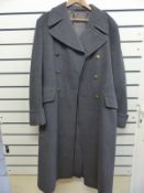 RAF trench or greatcoat with Queen's crown buttons