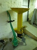 Parkside hand-held rotavator and an AL-KO garden shredder