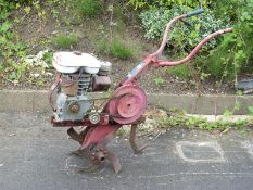 A Wolseley Titan petrol rotavator