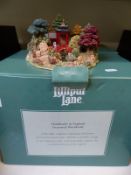 Limited edition boxed large Lilliput Lane 'Reflections of Jade' cert no.