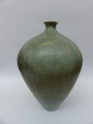 A large studio 'balloon shaped' vase signed 'Sophia' to base approximately 50cm tall