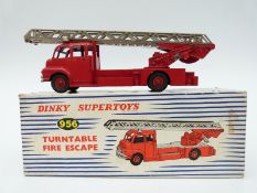 Dinky Supertoys diecast model Turntable Fire Escape 956, in original box.