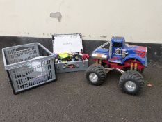 Remote control monster truck, model cars,