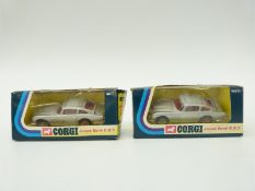 Two Corgi Toys diecast model James Bond 007 Aston Martin DB5 cars 96655,