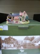 Limited Edition boxed large Lilliput Lane 'Home Farm Beamish' with certificate no.